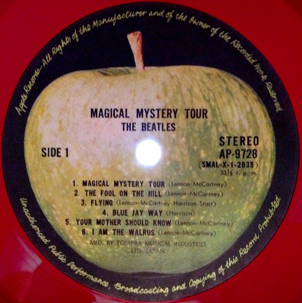 The Beatles - Magical Mystery Tour (Vinyl, LP, Compilation, Reissue, Stereo) Very Good (VG) / Very Good Plus (VG+)