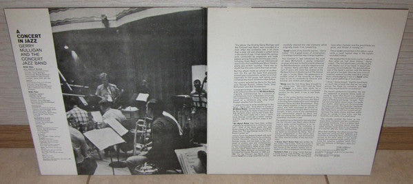 Gerry Mulligan & The Concert Jazz Band - Gerry Mulligan Presents A Concert In Jazz (Vinyl, LP, Album, Limited Edition, Reissue, Stereo) Near Mint (NM or M-) / Very Good Plus (VG+)