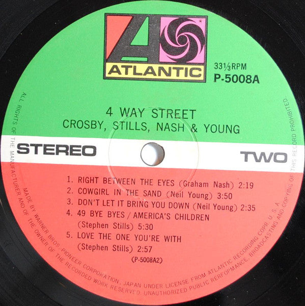 Crosby, Stills, Nash & Young - 4 Way Street (Vinyl, LP, Album)