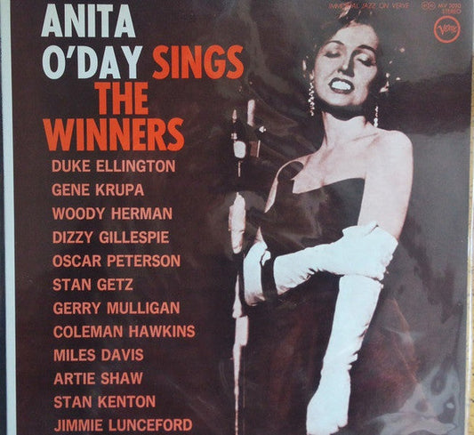 Anita O'Day - Anita O'Day Sings The Winners (Vinyl, LP, Album, Reissue, Stereo) Very Good (VG) / Good Plus (G+)