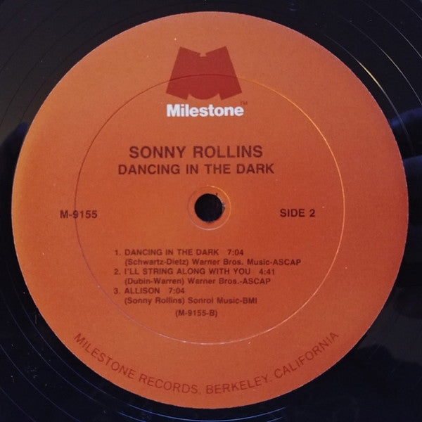 Sonny Rollins - Dancing In The Dark (Vinyl, LP, Album) Very Good Plus (VG+) / Very Good (VG)