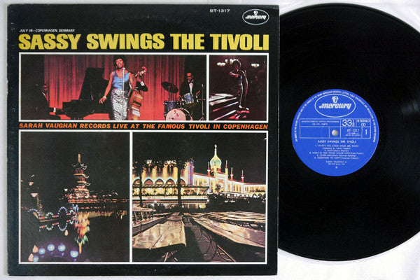 Sarah Vaughan - Sassy Swings The Tivoli (Vinyl, LP, Album, Stereo) Very Good (VG) / Very Good (VG)