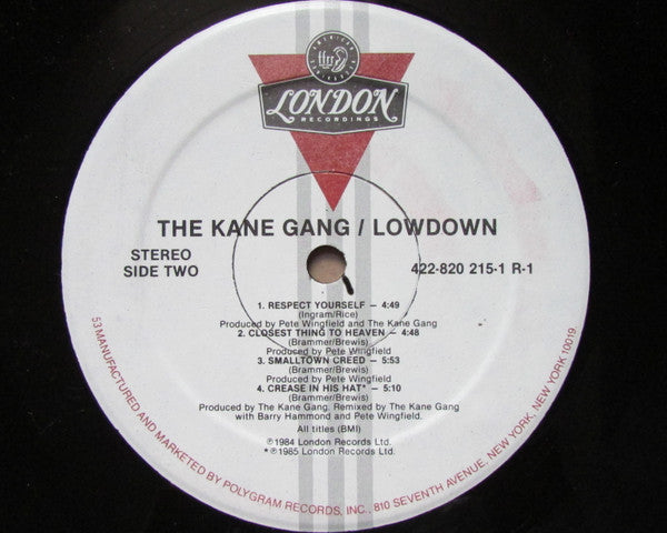 The Kane Gang - Lowdown (Vinyl, LP, Album) Very Good (VG) / Very Good (VG)