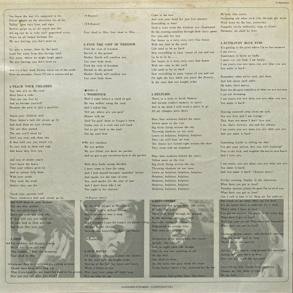 Crosby, Stills, Nash & Young - So Far (Vinyl, LP, Compilation) Very Good Plus (VG+) / Very Good Plus (VG+)