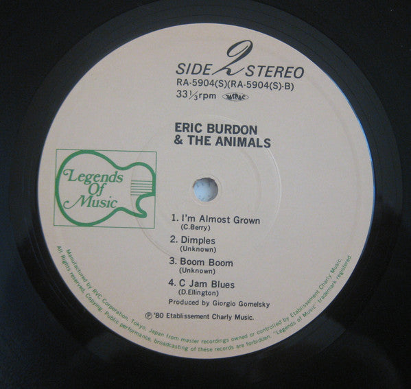 Eric Burdon - Newcastle-on-Tyne, December 1963 (Vinyl, LP, Album) Very Good Plus (VG+) / Very Good Plus (VG+)