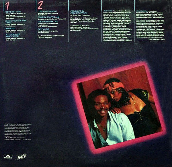 Peaches & Herb - 2 Hot! (Vinyl, LP, Album) Very Good Plus (VG+) / Very Good Plus (VG+)