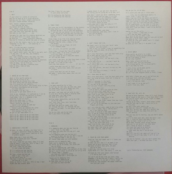 The Ballads - Confessing The Feeling (Vinyl, LP) Near Mint (NM or M-) / Very Good Plus (VG+)