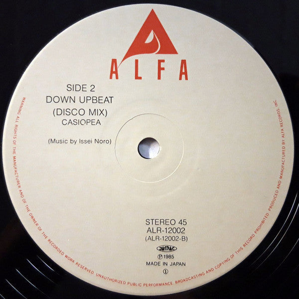 Casiopea - Zoom / Down Upbeat (Vinyl, 12", Single, 45 RPM)