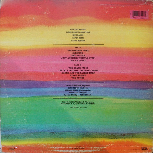 The Band - Stage Fright (Vinyl, LP, Album, Reissue) Very Good Plus (VG+) / Very Good Plus (VG+)