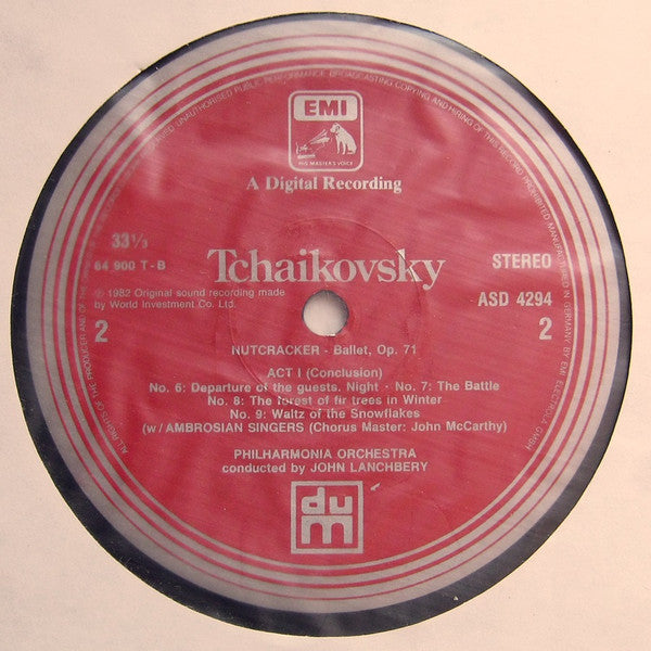 Pyotr Ilyich Tchaikovsky - The Nutcracker (2xVinyl, Box Set, LP, Stereo) Very Good Plus (VG+) / Very Good Plus (VG+)