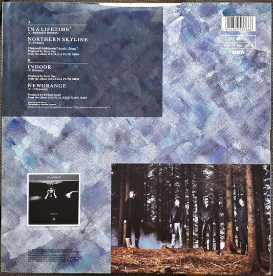 Clannad - In A Lifetime (Vinyl, 12", 45 RPM, Single) Very Good Plus (VG+) / Very Good (VG)
