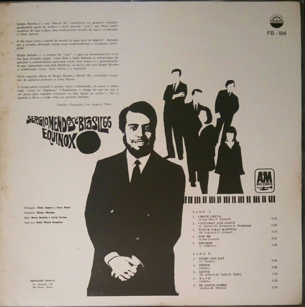 Sérgio Mendes & Brasil '66 - Equinox (Vinyl, LP, Album, Mono, Reissue) Very Good (VG) / Poor (P)