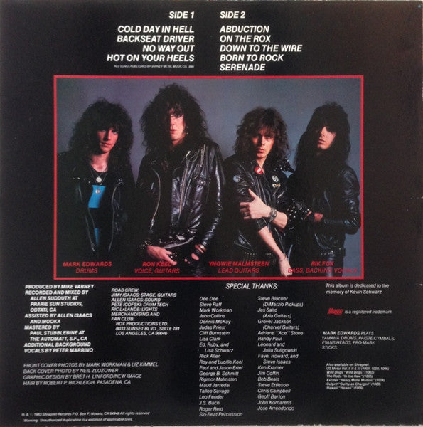 Steeler (2) - Steeler (Vinyl, LP, Album, Reissue) Near Mint (NM or M-) / Near Mint (NM or M-)