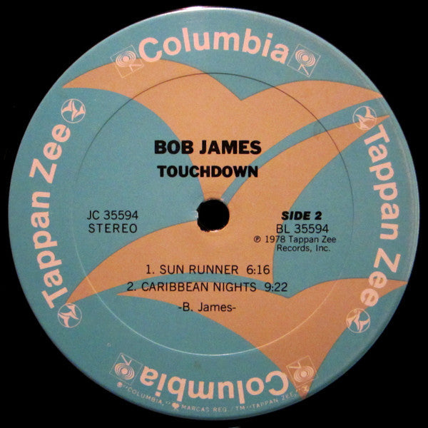 Bob James - Touchdown (Vinyl, LP, Album, Stereo)