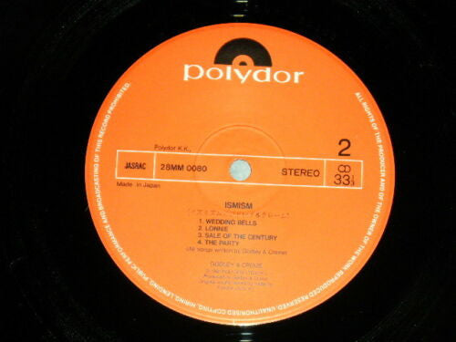 Godley & Creme - Ismism (Vinyl, LP, Album) Very Good Plus (VG+) / Very Good Plus (VG+)