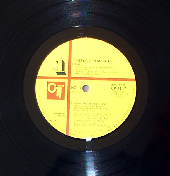 Jeremy Steig - Firefly (Vinyl, LP, Album) Very Good Plus (VG+) / Very Good Plus (VG+)