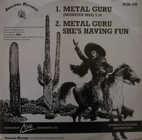 Formosa (2) - Metal Guru (Vinyl, 12") Very Good Plus (VG+) / Very Good Plus (VG+)