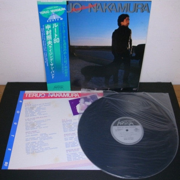Teruo Nakamura Rising Sun Band - Route 80 (Vinyl, LP, Album) Very Good Plus (VG+) / Very Good Plus (VG+)