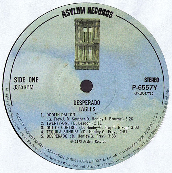 Eagles - Desperado (Vinyl, LP, Album, Reissue)