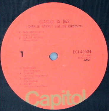 Charlie Barnet - Classics In Jazz (Vinyl, LP, Compilation, Reissue) Very Good Plus (VG+) / Very Good Plus (VG+)