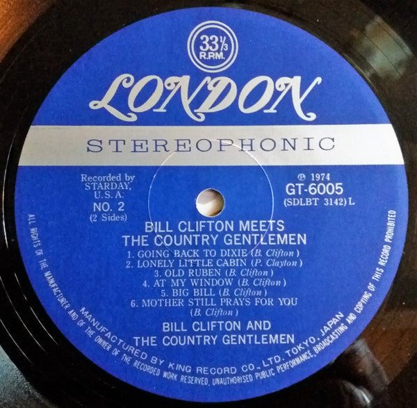 Bill Clifton - Bill Clifton Meets The Country Gentlemen (Vinyl, LP,...
