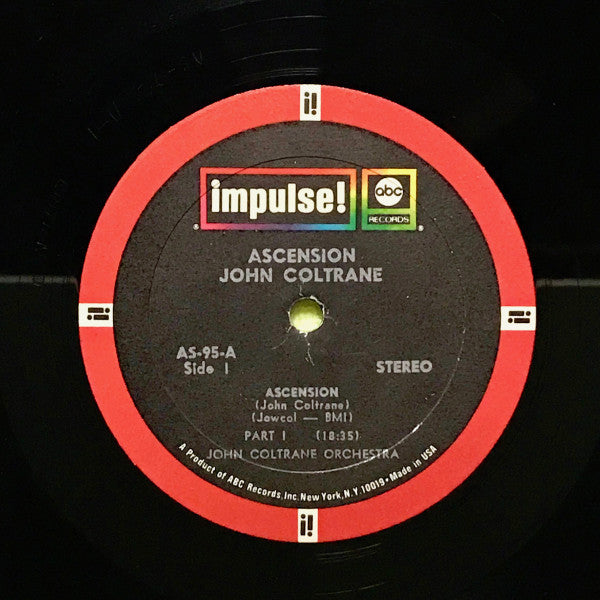 John Coltrane - Ascension (Edition II) (Vinyl, LP, Album, Reissue, Stereo) Very Good (VG) / Very Good (VG)