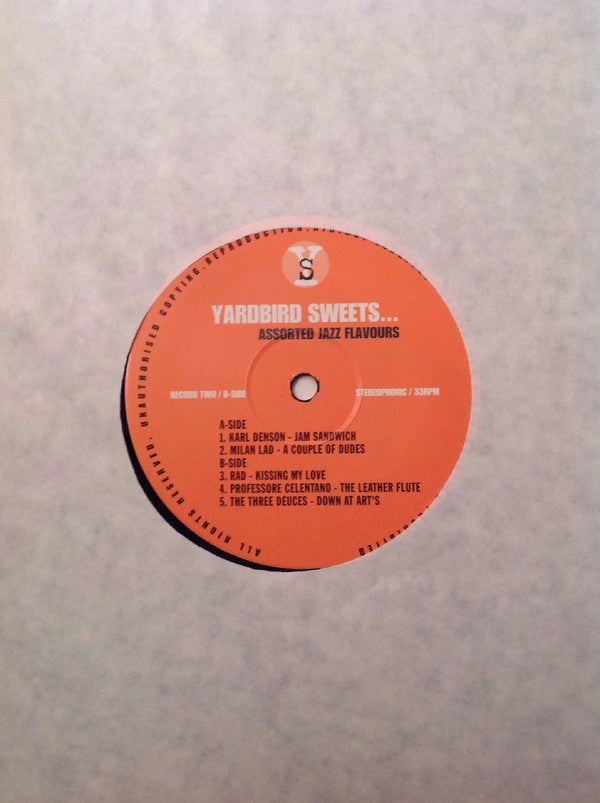 Various - Yardbird Sweets...Assorted Jazz Flavours (2xVinyl, LP, Compilation, Stereo) Good Plus (G+) / Good Plus (G+)