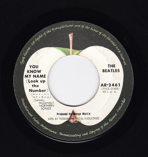 The Beatles - Let It Be (Vinyl, 7", 45 RPM, Single, Reissue) Very Good Plus (VG+) / Very Good (VG)