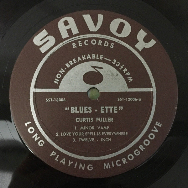 Curtis Fuller's Quintet - Blues-ette (Vinyl, LP, Album, Reissue, Stereo) Very Good (VG) / Very Good (VG)