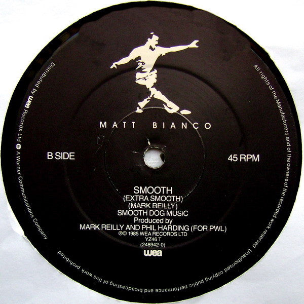 Matt Bianco - Yeh Yeh (Vinyl, 12", 45 RPM) Very Good Plus (VG+) / Very Good (VG)