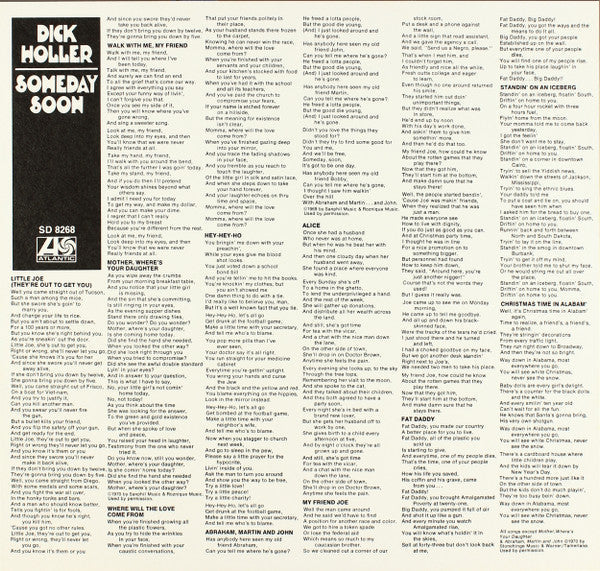 Dick Holler - Someday Soon (Vinyl, LP, Album, Stereo) Very Good (VG) / Very Good (VG)