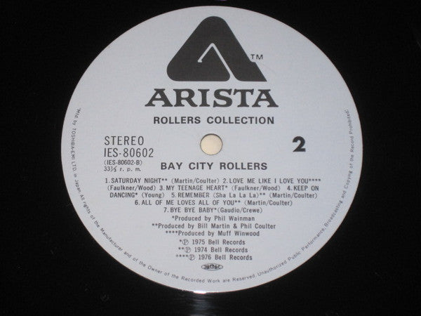Bay City Rollers - Rollers Collection (Vinyl, LP, Compilation, Stereo) Very Good (VG) / Very Good (VG)