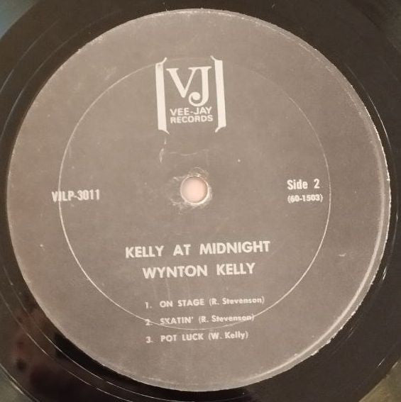 Wynton Kelly - Kelly At Midnight (Vinyl, LP, Album, Reissue) Very Good (VG) / Very Good (VG)