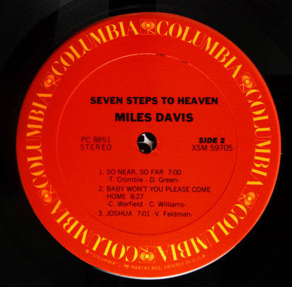 Miles Davis - Seven Steps To Heaven (Vinyl, LP, Album, Reissue, Stereo) Very Good Plus (VG+) / Very Good (VG)