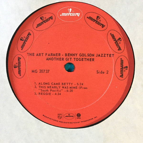 The Jazztet - Another Git Together (Vinyl, LP, Album, Reissue, Mono) Very Good (VG) / Very Good Plus (VG+)