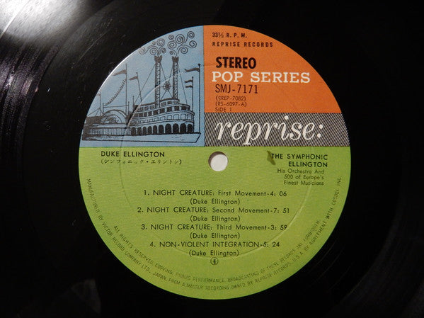 Duke Ellington And His Orchestra - The Symphonic Ellington (Vinyl, LP, Album) Very Good Plus (VG+) / Very Good (VG)