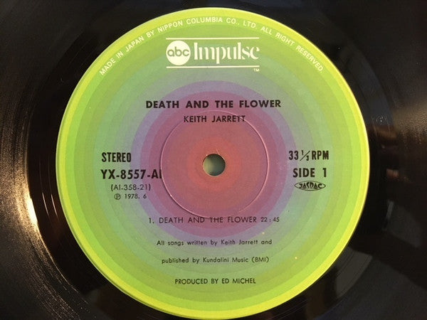Keith Jarrett - Death And The Flower (Vinyl, LP, Album, Repress)
