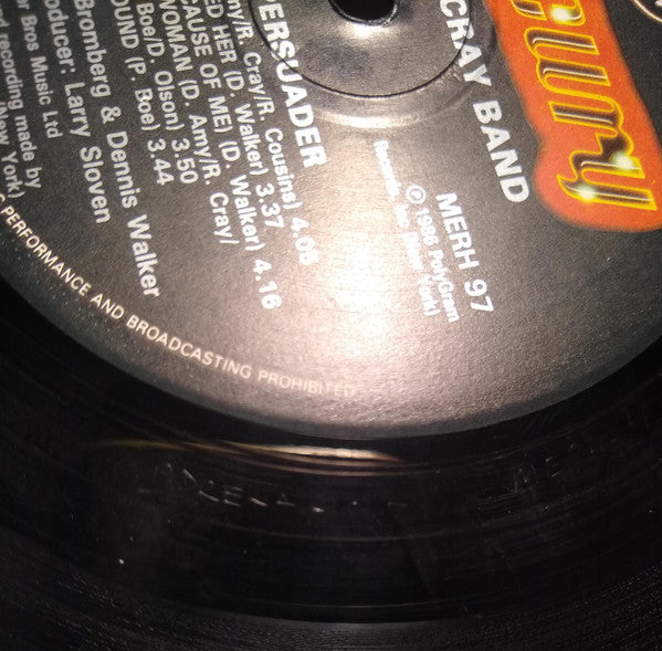 Robert Cray - Strong Persuader (Vinyl, LP, Album) Very Good Plus (VG+) / Very Good Plus (VG+)