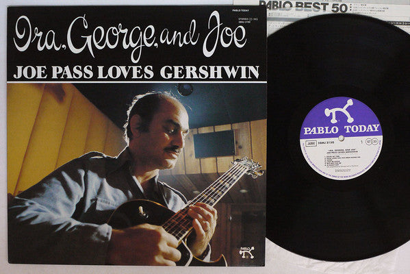Joe Pass - Ira, George And Joe - Joe Pass Loves Gershwin (Vinyl, LP, Album) Very Good Plus (VG+) / Good Plus (G+)