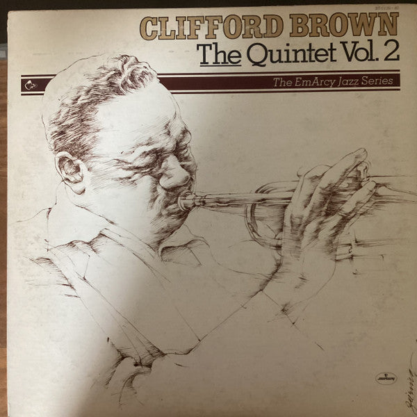 Clifford Brown - The Quintet Vol. 2 (2xVinyl, LP, Compilation, Mono) Very Good (VG) / Good Plus (G+)