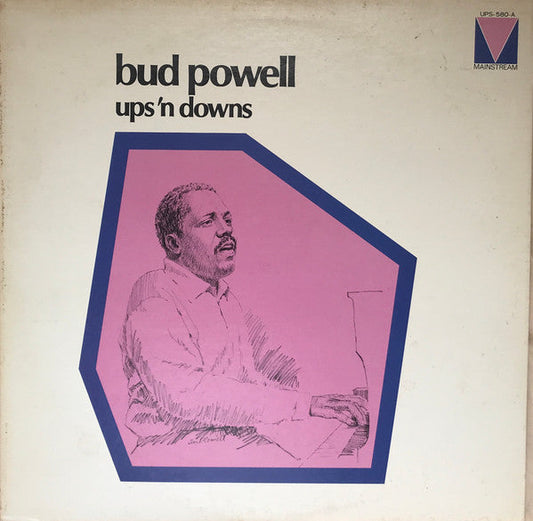 Bud Powell - Ups 'n Downs (Vinyl, LP, Compilation, Mono) Very Good Plus (VG+) / Very Good (VG)