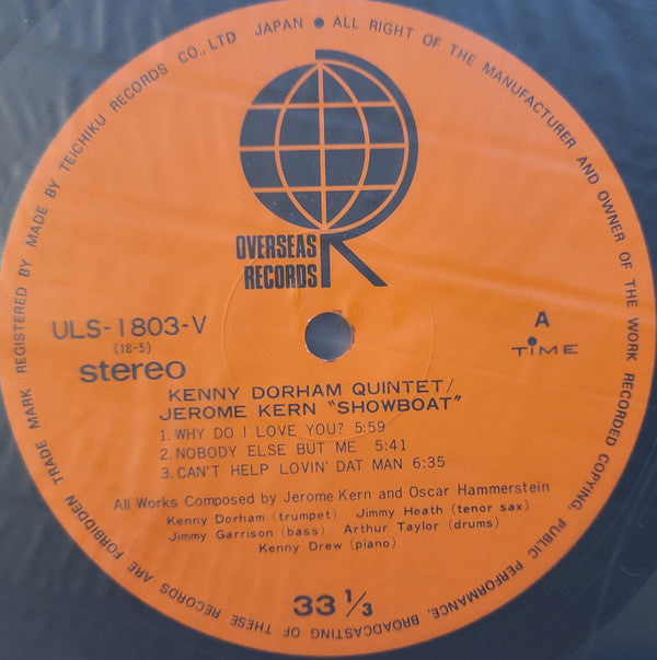 The Kenny Dorham Quintet - Showboat (Vinyl, LP, Album, Reissue, Ste...