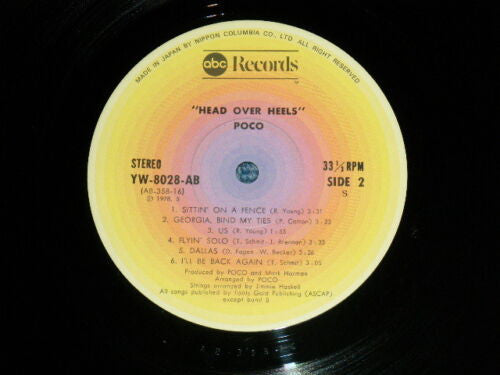 Poco (3) - Head Over Heels (Vinyl, LP, Album, Limited Edition, Reissue) Very Good (VG) / Very Good (VG)