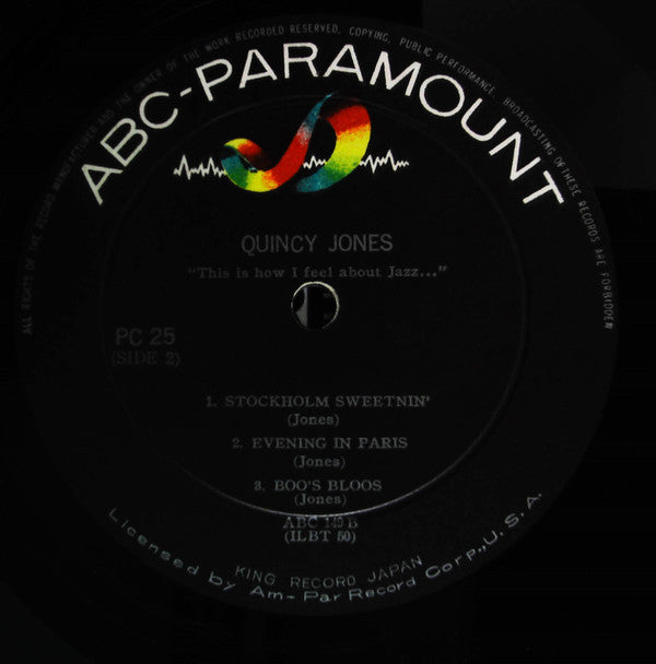 Quincy Jones - This Is How I Feel About Jazz (Vinyl, LP, Album) Good Plus (G+) / Very Good (VG)