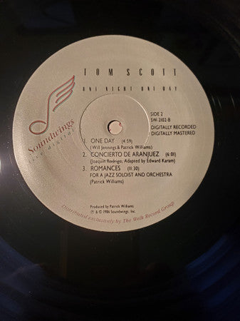 Tom Scott - One Night / One Day (Vinyl, LP, Album) Very Good (VG) / Very Good (VG)