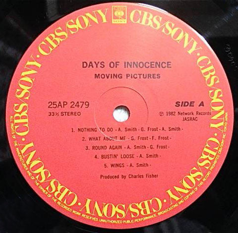 Moving Pictures (2) - Days Of Innocence (Vinyl, LP, Album)