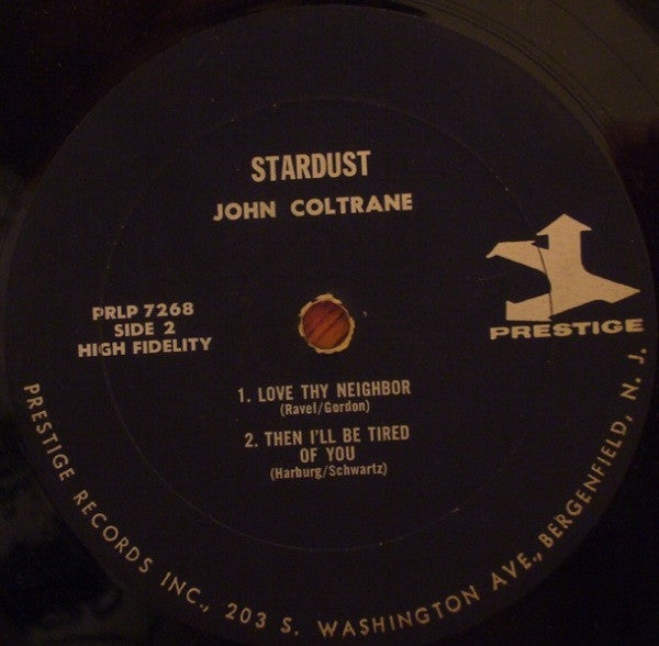 John Coltrane - Stardust (Vinyl, LP, Album, Mono) Good Plus (G+) / Good (G)