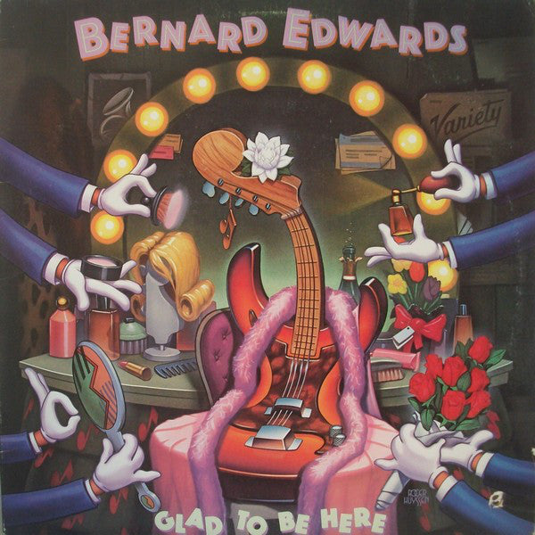 Bernard Edwards - Glad To Be Here (Vinyl, LP, Album) Good Plus (G+) / Very Good (VG)