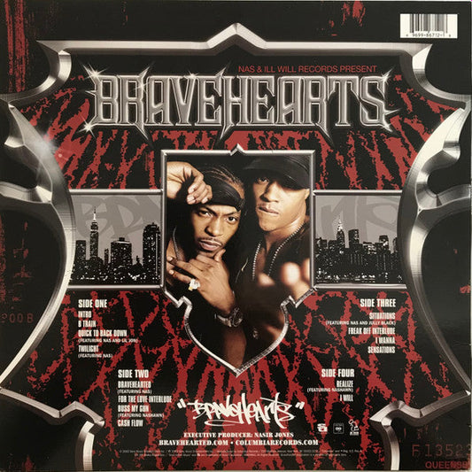 Bravehearts - Bravehearted (2xVinyl, LP, Album) Good Plus (G+) / Very Good Plus (VG+)