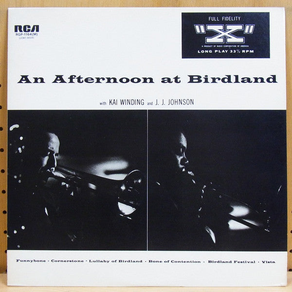 Kai Winding - An Afternoon At Birdland (Vinyl, LP, Album, Reissue) Very Good Plus (VG+) / Very Good Plus (VG+)
